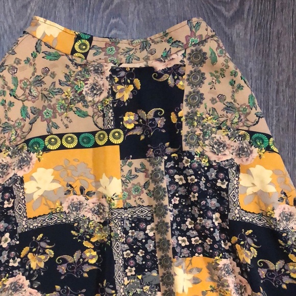 Vintage Handmade Patchwork Circle Skirt - Picture 1 of 14